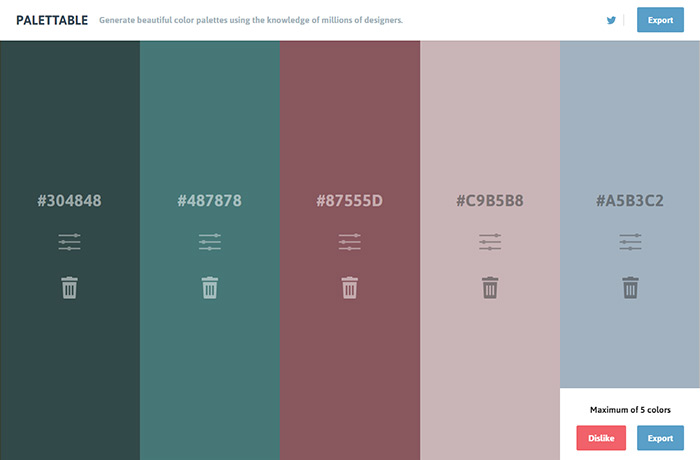 配色を決める時に役立つカラーパレット22選 Webclips
