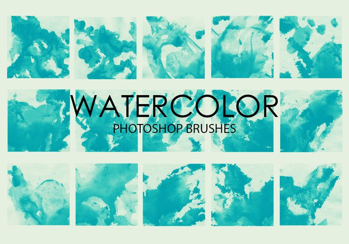 Photoshopで使用できる 水彩系 ブラシ15選 Webclips