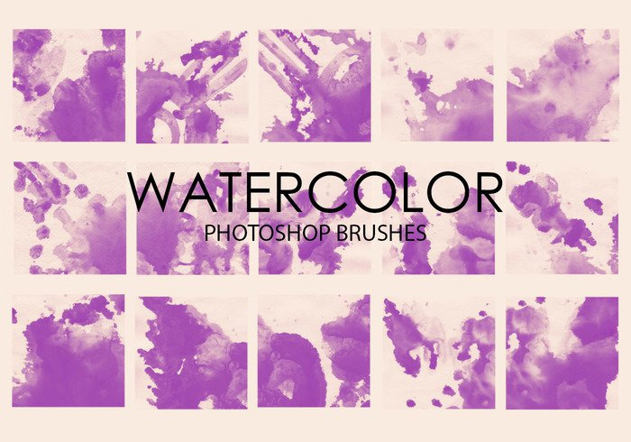 Photoshopで使用できる 水彩系 ブラシ15選 Webclips