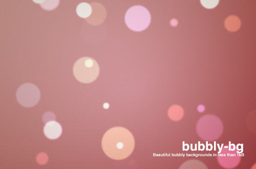 動きのあるバブルを背景に設定することができる Bubbly Bg Webclips